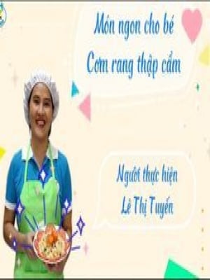 Món ngon cho bé Cơm rang thập cẩm